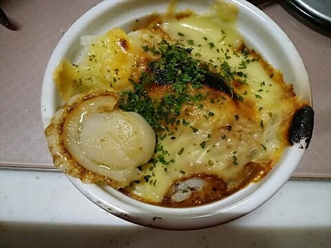 帆立入りカレードリア